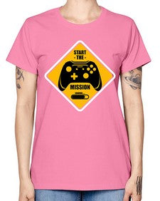 start the mission 152# - video games -  Missy T-Shirt