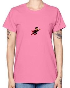 super kid 9# - black boys or men -  Missy T-Shirt