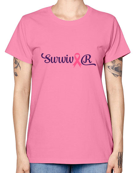 survivor 251# - breast cancer -  Missy T-Shirt