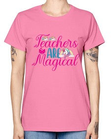 teachers are magical 429# - unicorn -  Missy T-Shirt