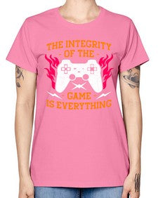 the integrity of the game 155# - video games -  Missy T-Shirt