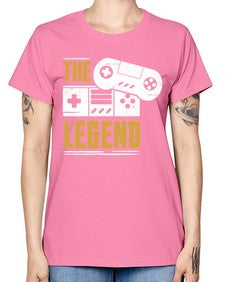 the legend 156# - video games -  Missy T-Shirt