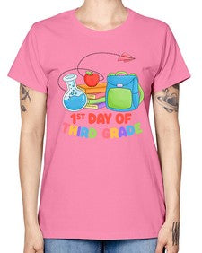 third day of third Grade 945# - third grade -  Missy T-Shirt