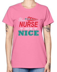 this nurse is neat and nice 1554# - nurse -  Missy T-Shirt