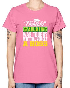 thought graduation 985# - graduation -  Missy T-Shirt
