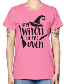 tiny witch in the oven 18# - witch -  Missy T-Shirt
