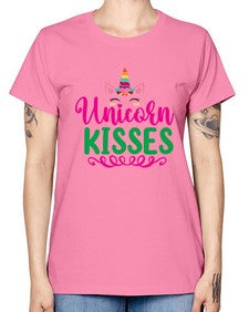 unicorn kisses 468# - unicorn -  Missy T-Shirt