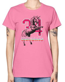 unicorns 517# - unicorn -  Missy T-Shirt