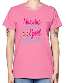 unicorns are my spirit animal 526# - unicorn -  Missy T-Shirt
