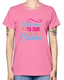 welcome to our chaos 545# - unicorn -  Missy T-Shirt