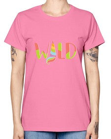 wild 559# - unicorn -  Missy T-Shirt