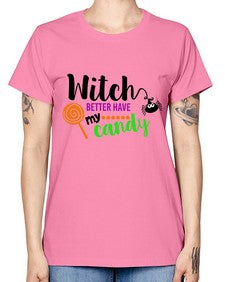 witchbetterhavecandy 12# - witch -  Missy T-Shirt