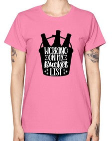 working on my bucket list 1788# - beer -  Missy T-Shirt
