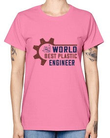 world best plastic engineer Style 477# - engineer -  Missy T-Shirt