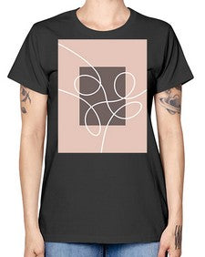 Abstract Shape 191# - art pop art -  Missy T-Shirt