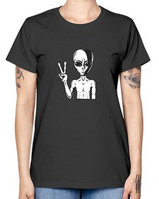Alien 59# - ufo -  Missy T-Shirt