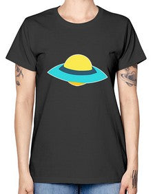 Alien 60# - ufo -  Missy T-Shirt
