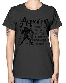Aquarius 64# - aquarius -  Missy T-Shirt