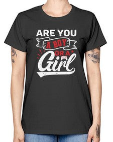 Are you a boy or a girl 2# - video games -  Missy T-Shirt