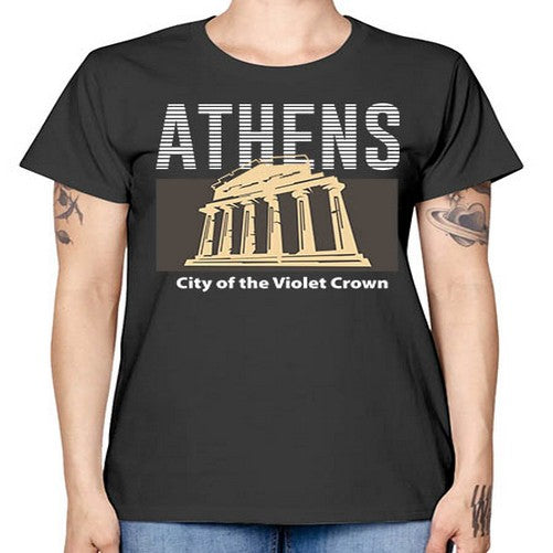 Athens 368# - cities -  Missy T-Shirt