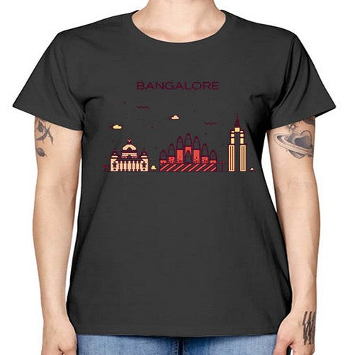 Bangalore 401# - cities -  Missy T-Shirt