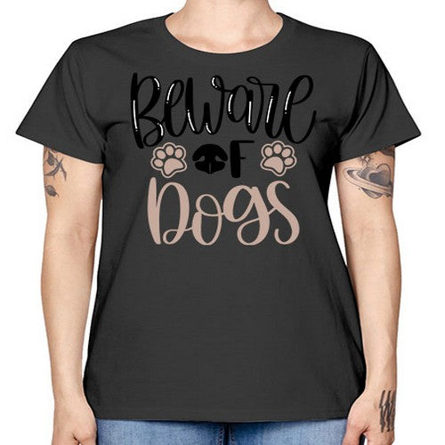 Beware Of Dogs Style 33# - dogs -  Missy T-Shirt