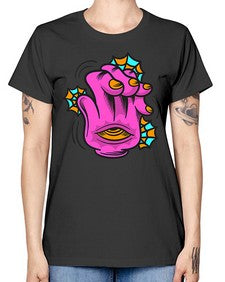 Bored high five 23# - cartoon general -  Missy T-Shirt