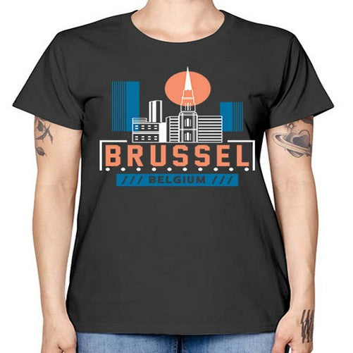 Brussel 504# - cities -  Missy T-Shirt