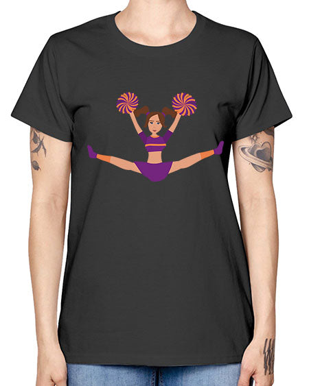 Cheerleader 15# - cheer -  Missy T-Shirt