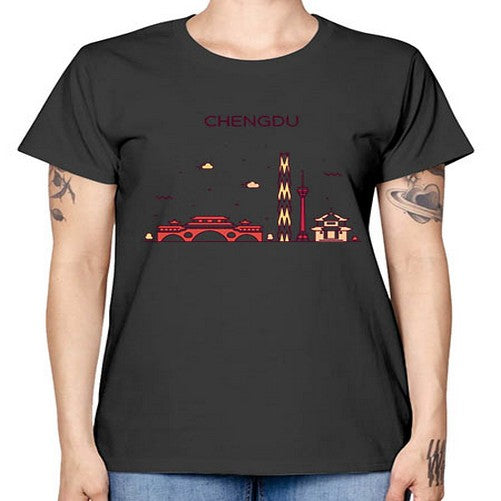 Chengdu 563# - cities -  Missy T-Shirt