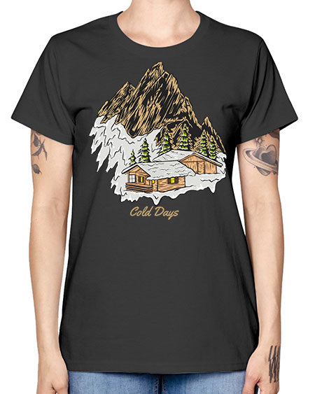 Cold Days 26# - nature -  Missy T-Shirt