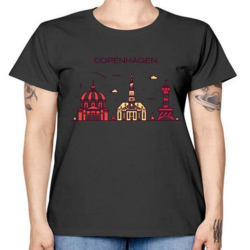 Copenhagen 625# - cities -  Missy T-Shirt