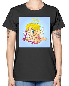 Cupid 79# - cartoon general -  Missy T-Shirt