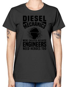Diesel mechanics Style 709# - engineer -  Missy T-Shirt