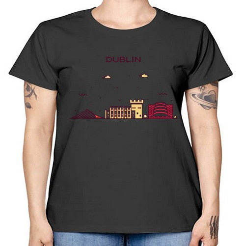 Dublin 694# - cities -  Missy T-Shirt