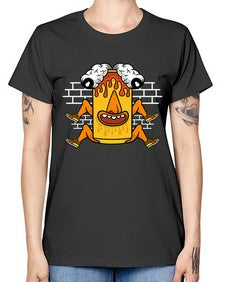 Fuck the weekend 128# - cartoon general -  Missy T-Shirt