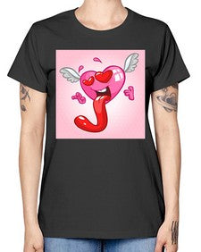 Heart 139# - cartoon general -  Missy T-Shirt