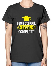 High School Level Complete 351# - twelfth grade -  Missy T-Shirt