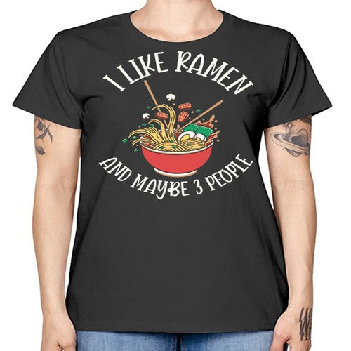 I Like Ramen Japanese Noodles 239# - anime -  Missy T-Shirt