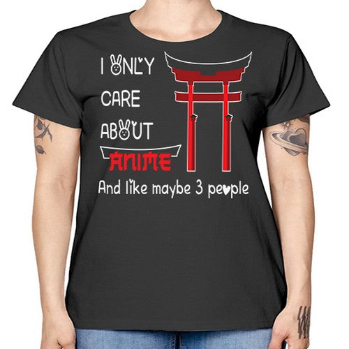 I Only Care About Anime Anime 240# - anime -  Missy T-Shirt