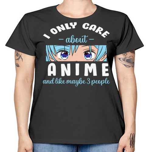 I Only Like People Anime Japanese 241# - anime -  Missy T-Shirt