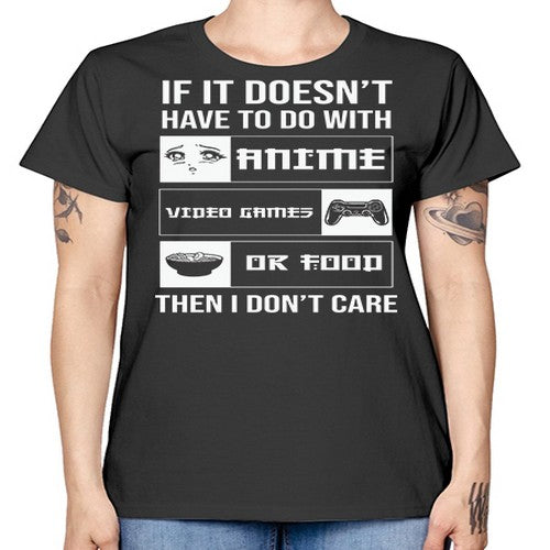 If It NotAnime Game Or Anime 246# - anime -  Missy T-Shirt
