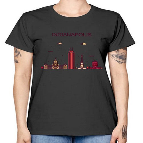 Indianapolis 949# - cities -  Missy T-Shirt