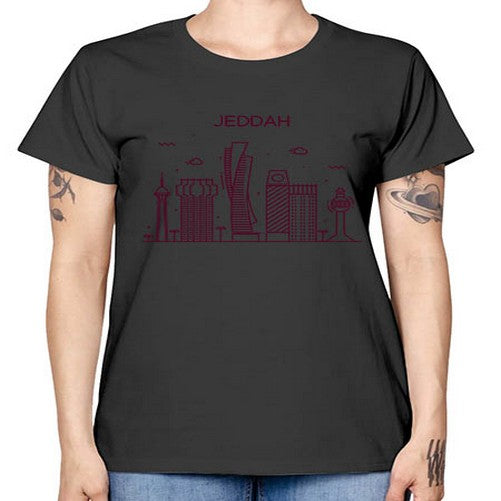 Jeddah 989# - cities -  Missy T-Shirt