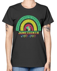 Juneteenth Vibes Only 5# - black juneteenth -  Missy T-Shirt