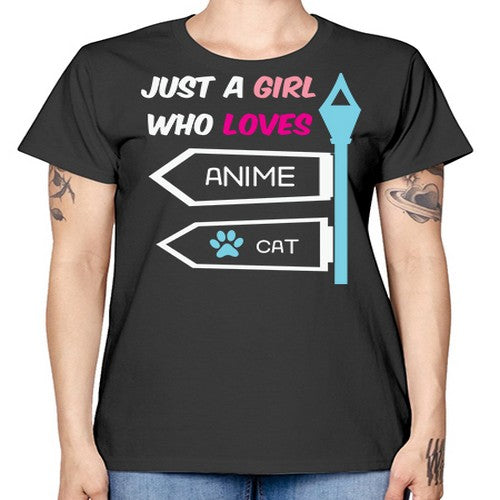Just A Girl Who Loves Anime 264# - anime -  Missy T-Shirt