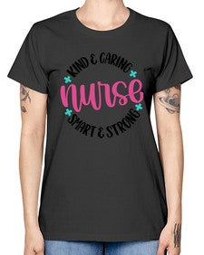 Kind Caring Nurse Style Style 1033# - nurse -  Missy T-Shirt