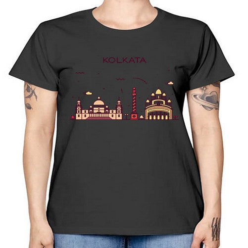 Kolkata 1075# - cities -  Missy T-Shirt