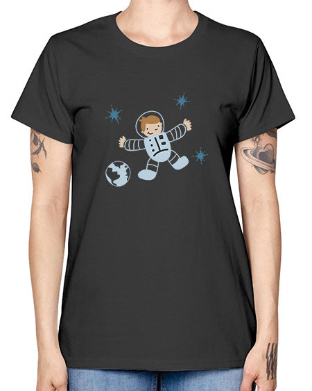 Littlespaceman 16# - space -  Missy T-Shirt