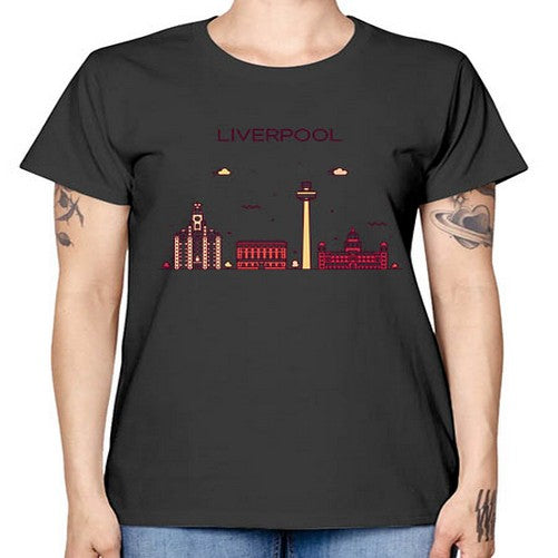 Liverpool 1153# - cities -  Missy T-Shirt